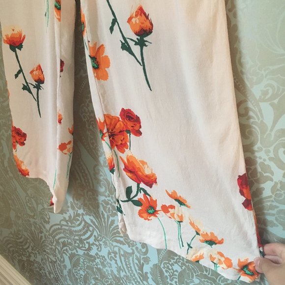 Wilfred 'Faun' Floral Wide Legged Pants Size Small - Picture 5 of 14
